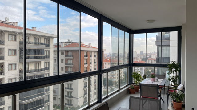 Aluvia Serisi Cam Balkon