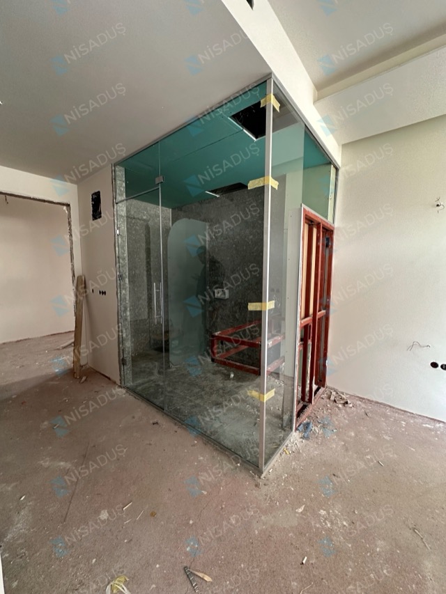 Alyan İnşaat Otel Cam Bölme Çalışmamız