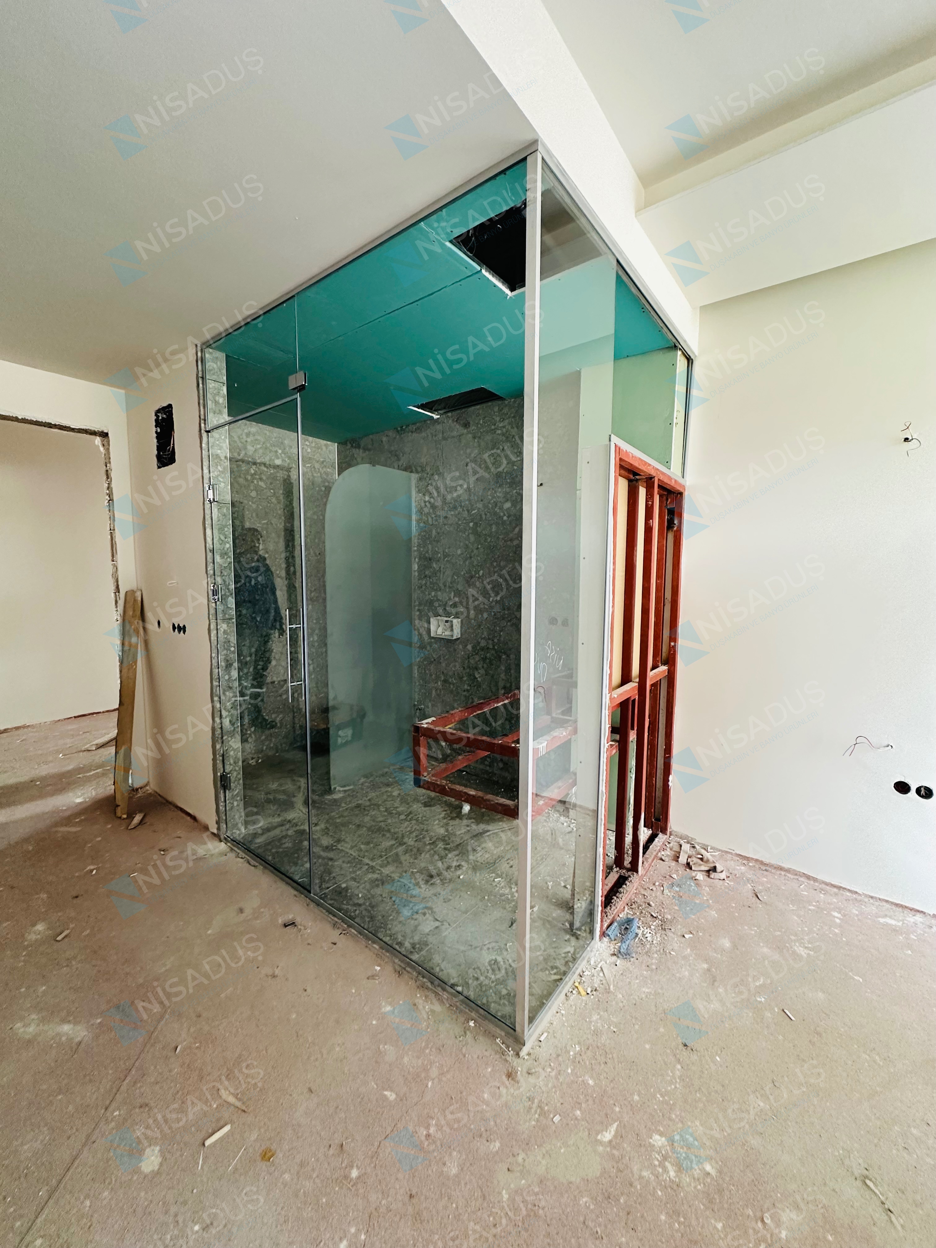 Alyan Otel Cam Bölme Çalışmamız  - 4