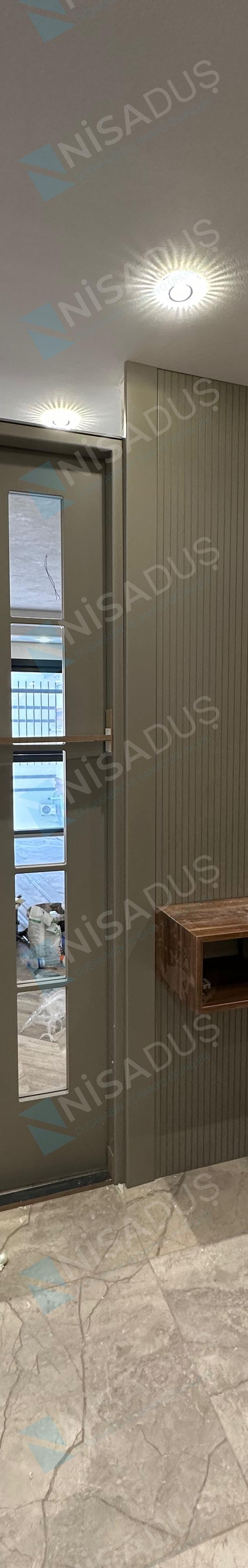 Majestik Konakları daire çalışması, hol ve giriş dekorasyonu, Mersin