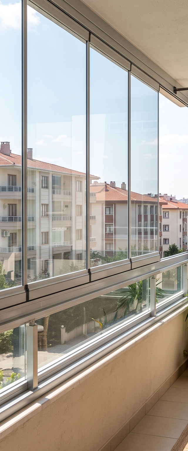Gold Seri Katlanır Cam Balkon